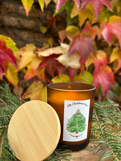Bougie "Oh Christmas tree"