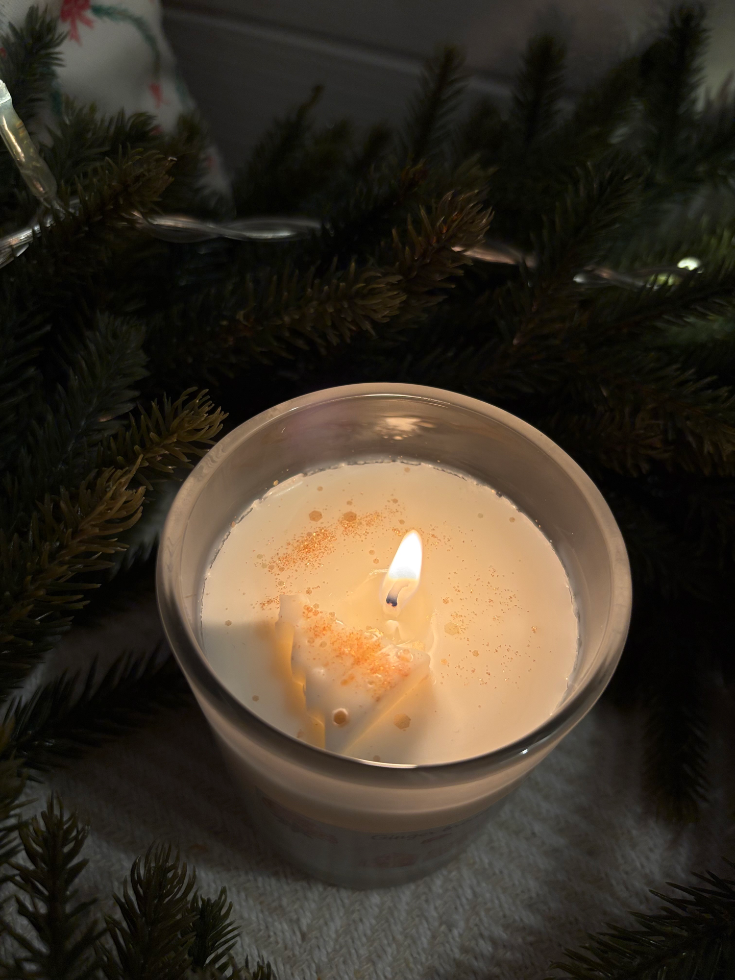 Bougie "Oh Christmas tree"