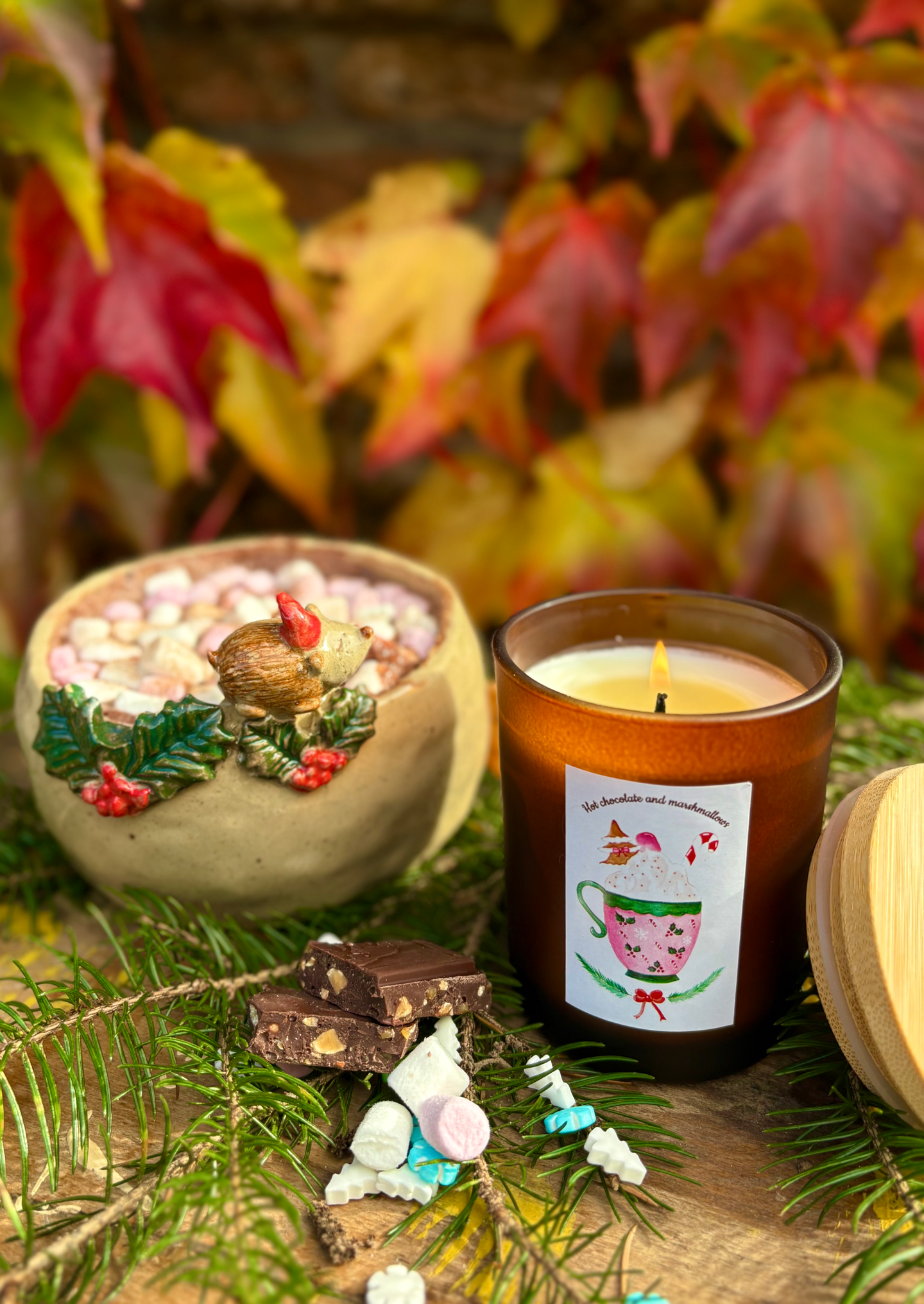 Bougie "Hot chocolate and marshmallows"